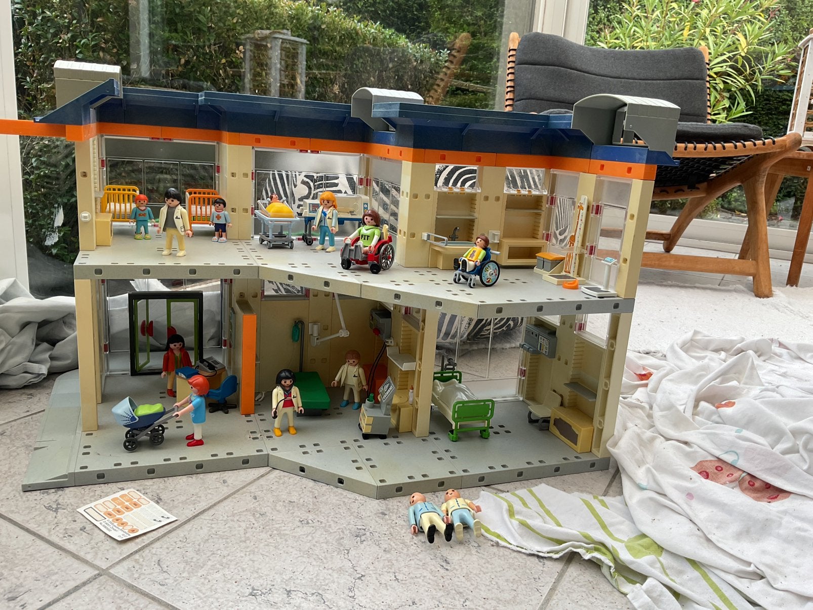 Playmobil groot ziekenhuis 4404, Ophalen