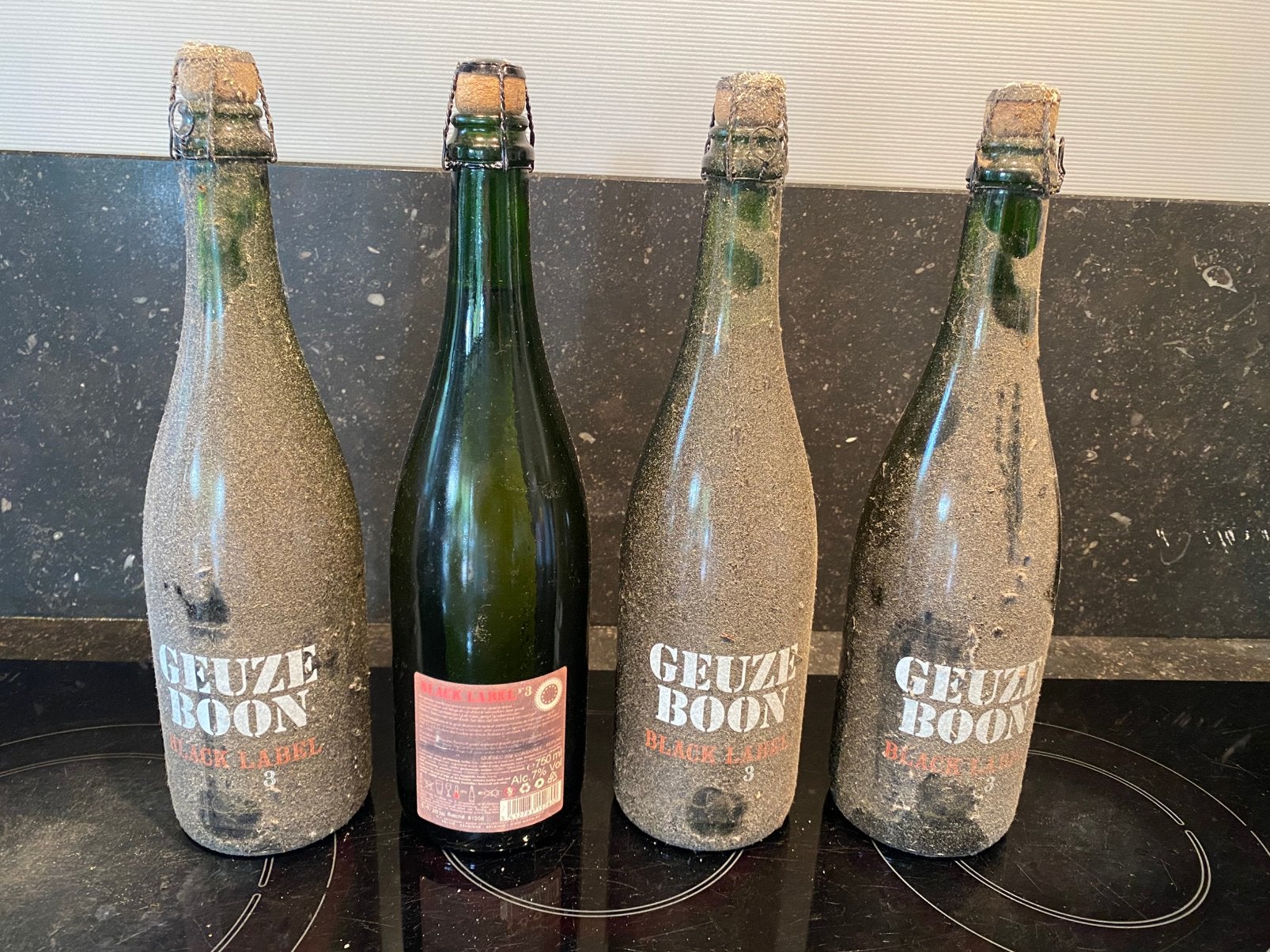 GEUZE BOON black label Nr 3, Verzamelen, Ophalen of Verzenden, Flesje(s), Overige merken