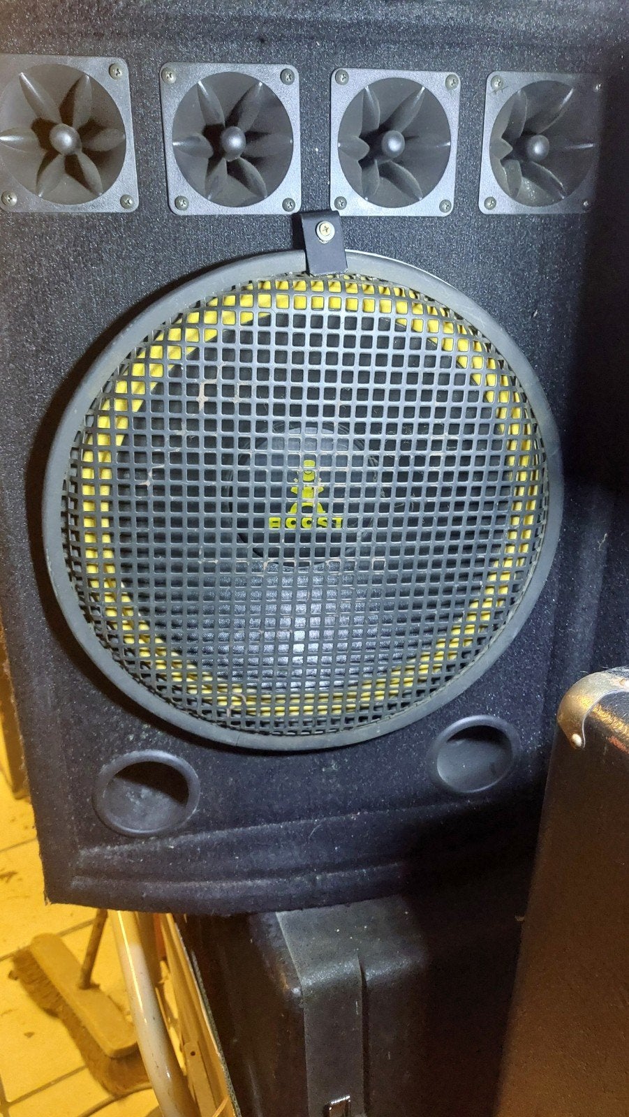 Zware luidsprekers met hoog vermogen 400 watt 2 stuks ., Audio, Tv en Foto, Luidsprekerboxen, Ophalen