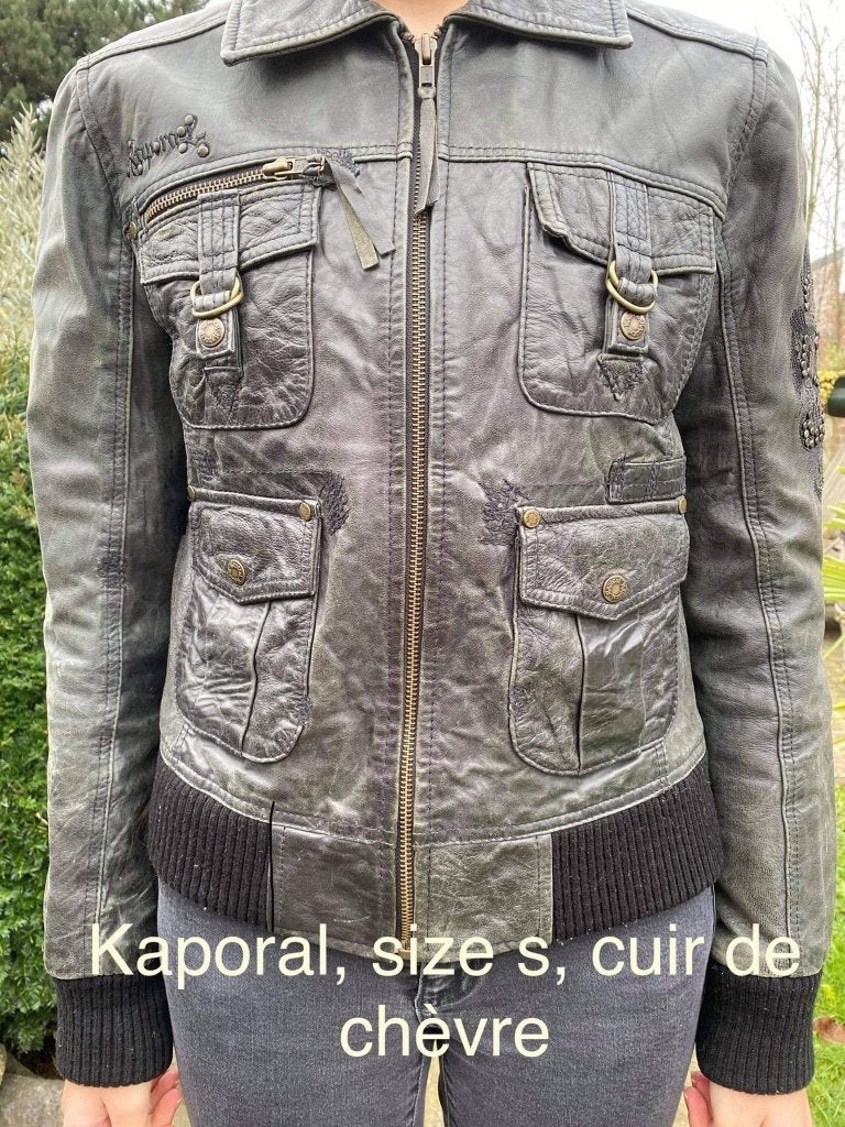 Vestes en cuir de chèvre Kaporal, Vêtements | Femmes, Enlèvement