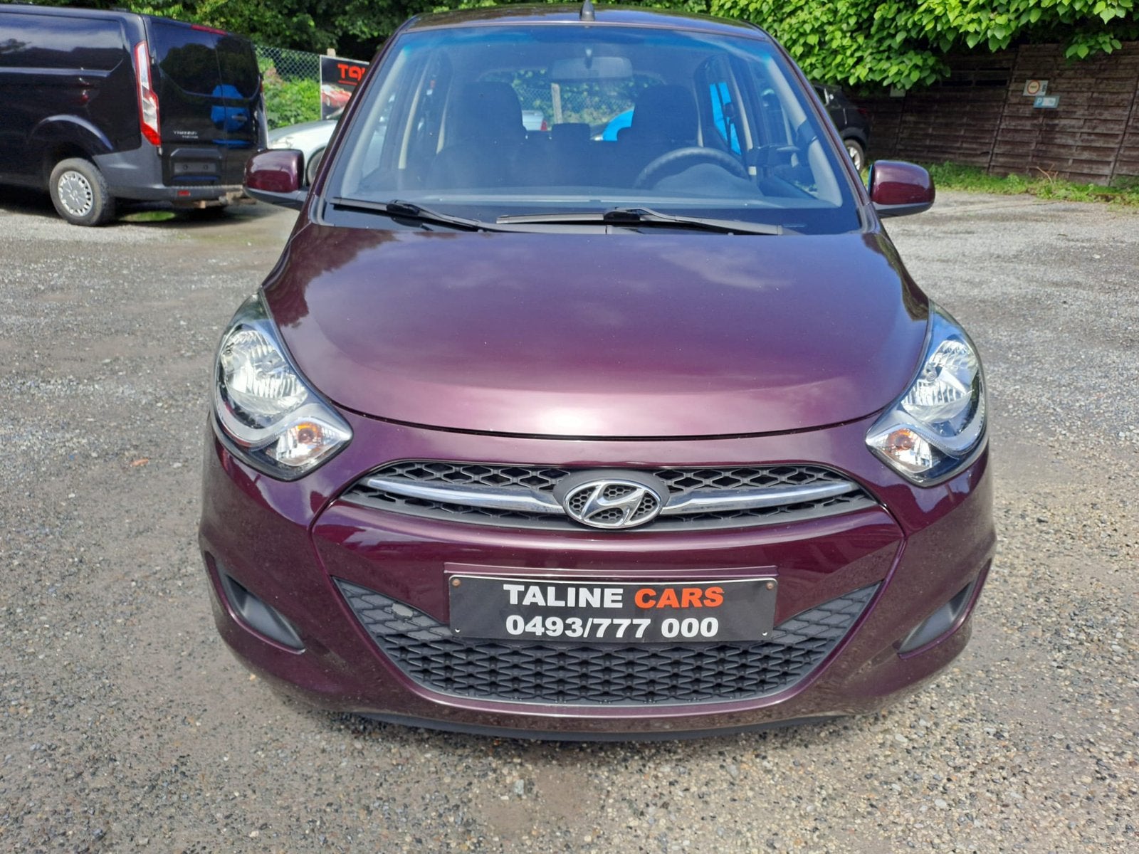 Hyundai i10 (2), Auto's, Hyundai, Euro 5, Stof, 4 cilinders, Blauw
