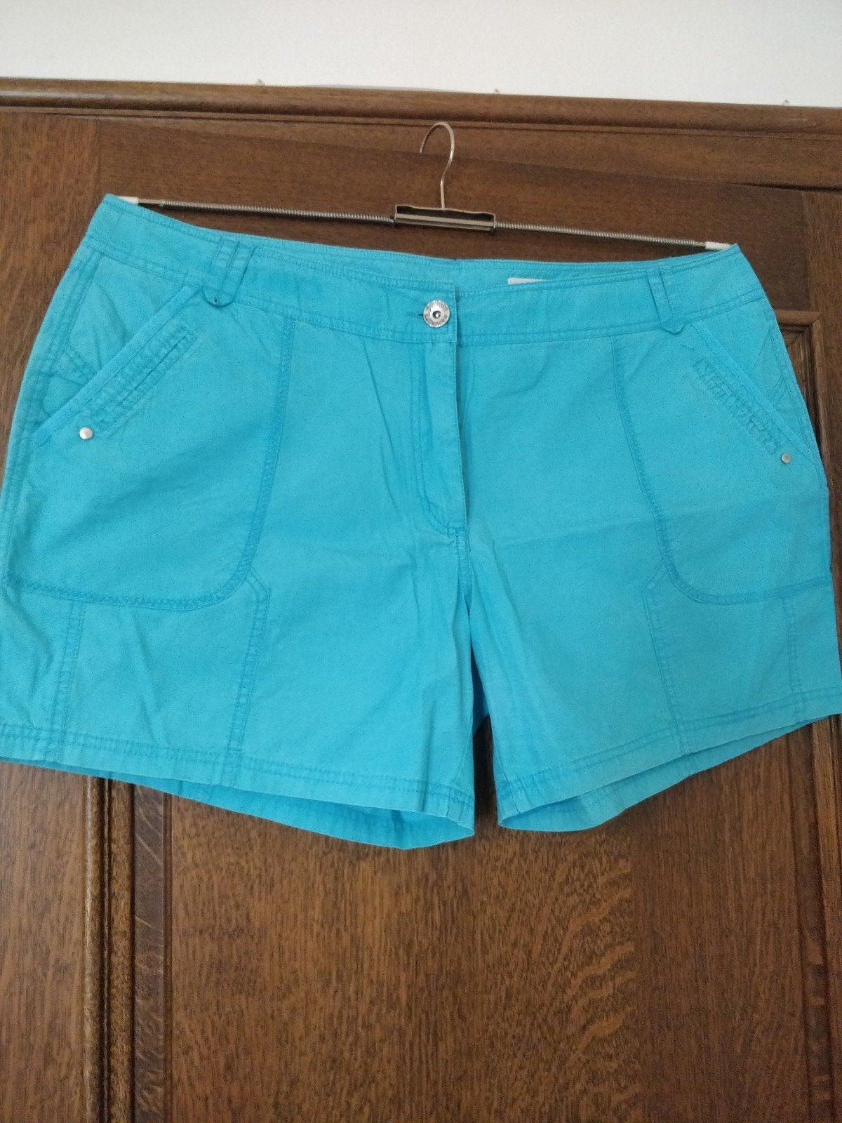 Short, Liberty Island, blauw, nieuw niet gedragen, maat 48, Vêtements | Femmes, Culottes & Pantalons, Neuf, Taille 46/48 (XL) ou plus grande