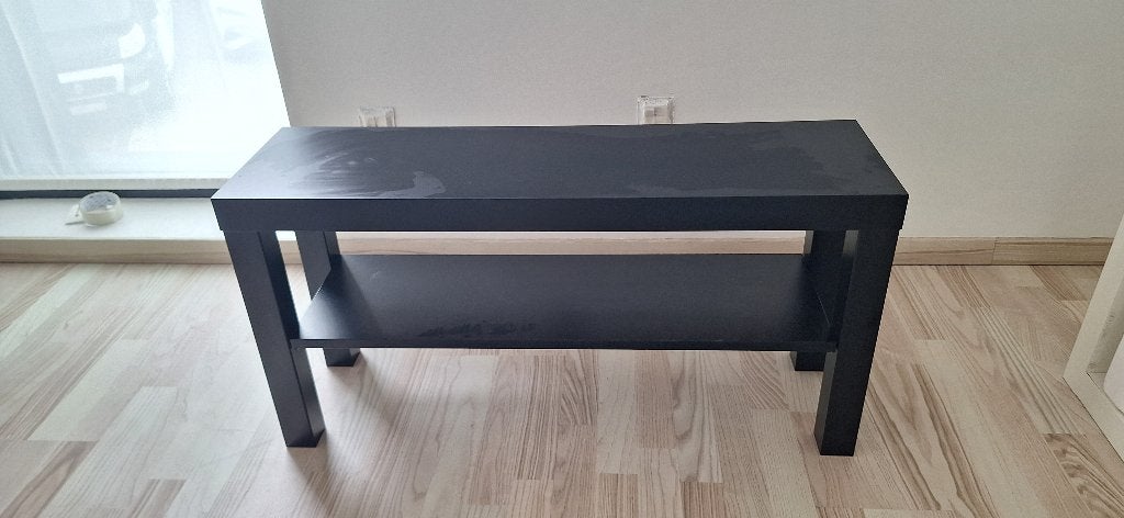 Meuble de TV NOIR, Marque IKEA / Moderne, Moins de 25 cm, Moins de 100 cm, Comme neuf