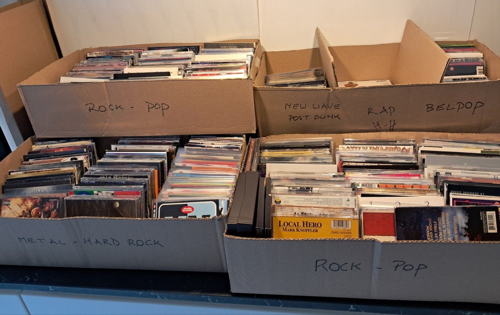 POP - ROCK - NEW WAVE - METAL, Ophalen of Verzenden