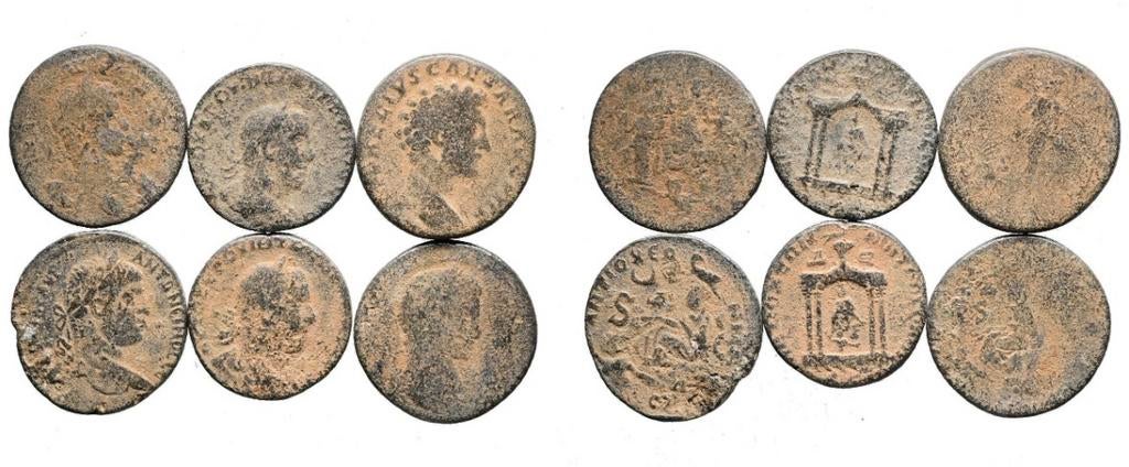 Lot Romeinse munten, Ophalen of Verzenden, Italië, Setje