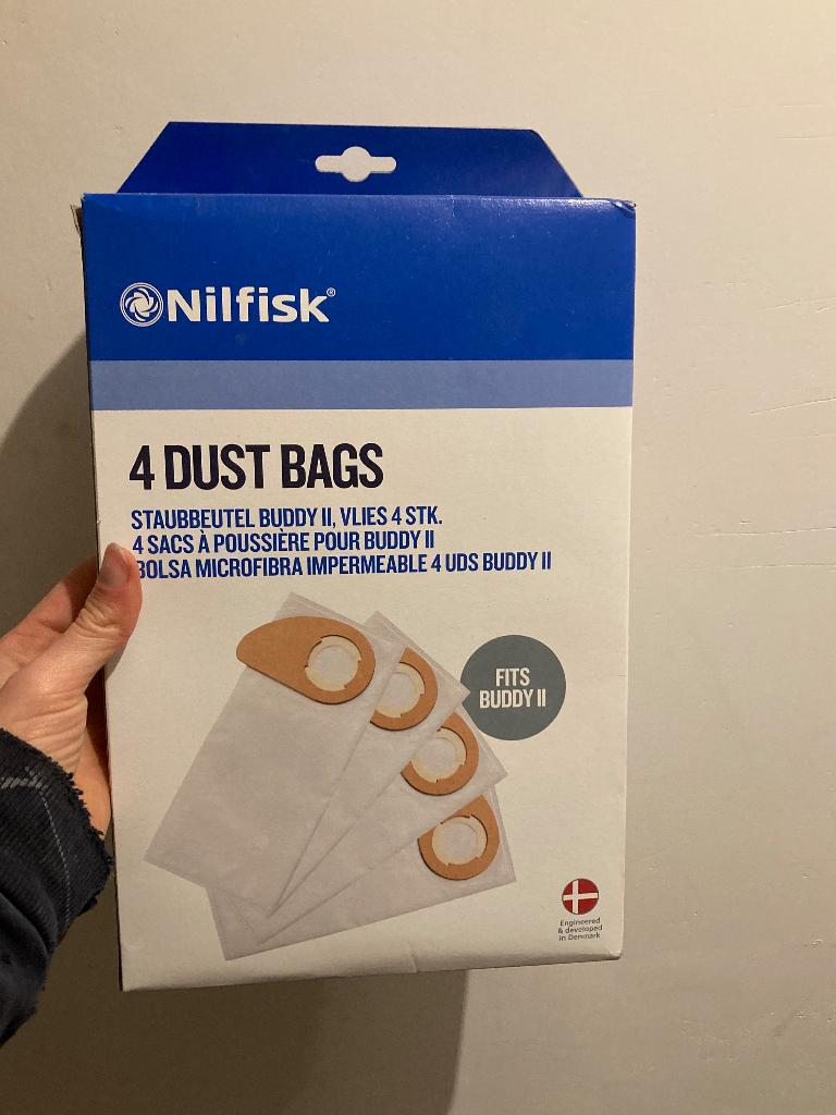 Gratis dust bags Nilfisk, Ophalen, Nieuw