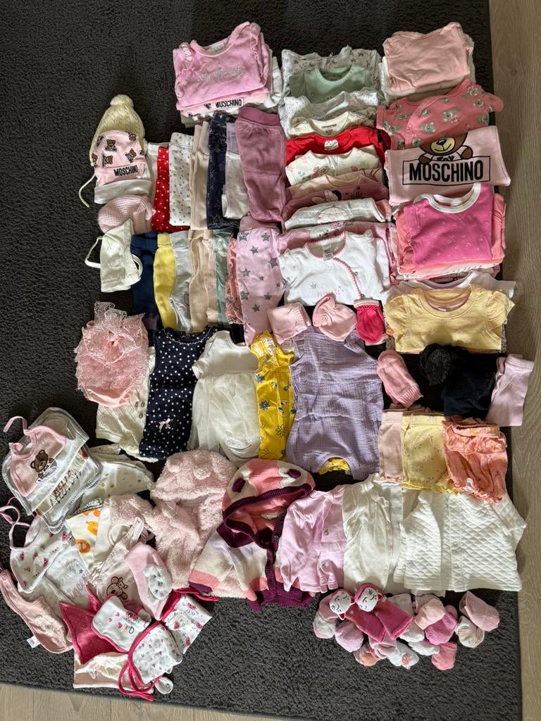 Meisjes pakket 50-56, Kinderen en Baby's, Ophalen, Zo goed als nieuw
