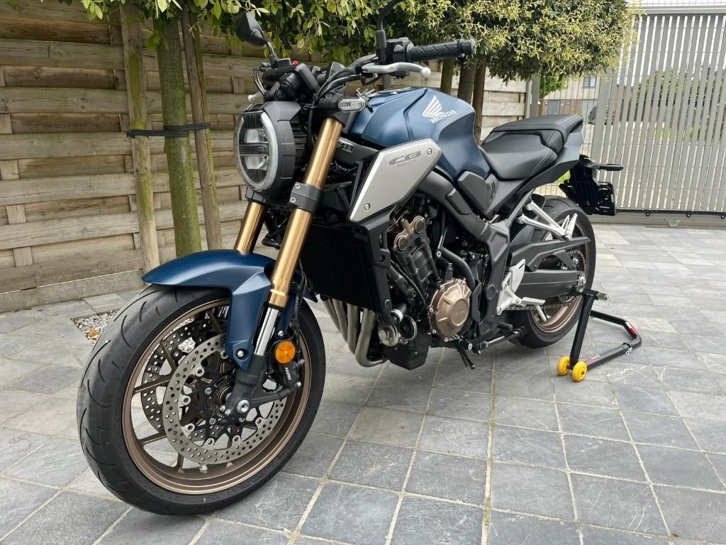 Honda CB 650 R **!! 1700KM !!**4/2021**mat jeans kleur***, Bedrijf, Meer dan 35 kW, 4 cilinders, Nieuw