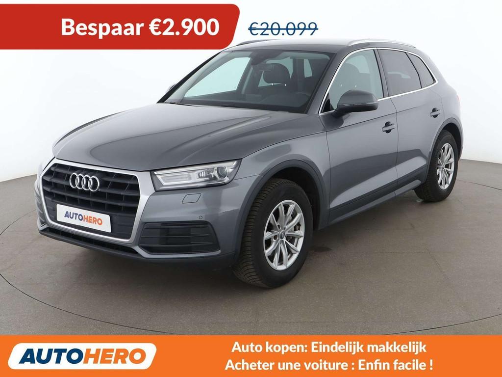 Audi Q5 2.0 TDI Advance (année de construction 2017), Autos, Audi, Argent ou Gris, Noir, 5 portes, 105 kW