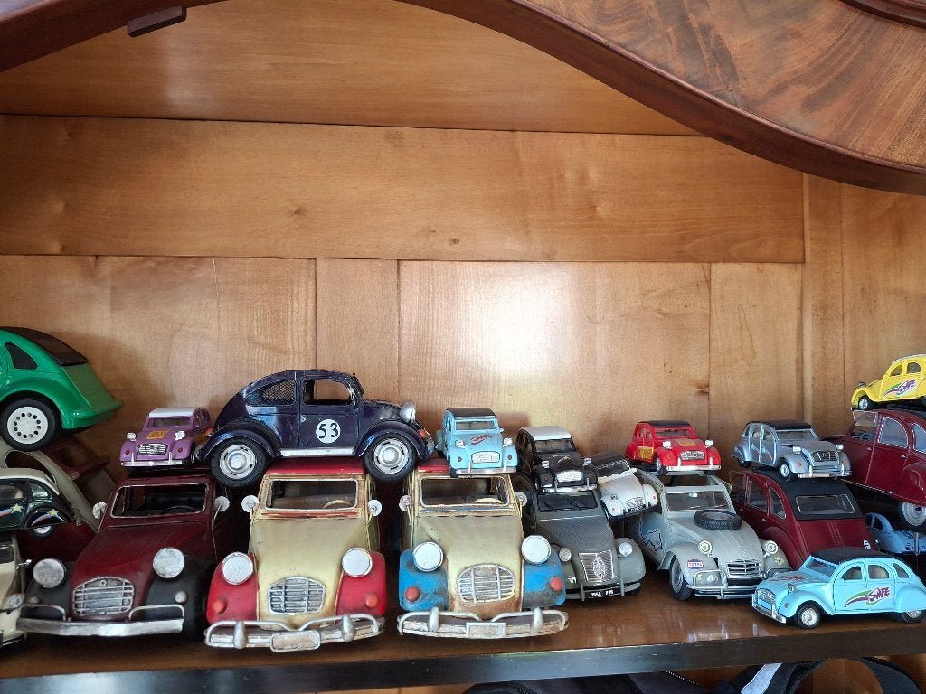 2cv verzameling, Ophalen
