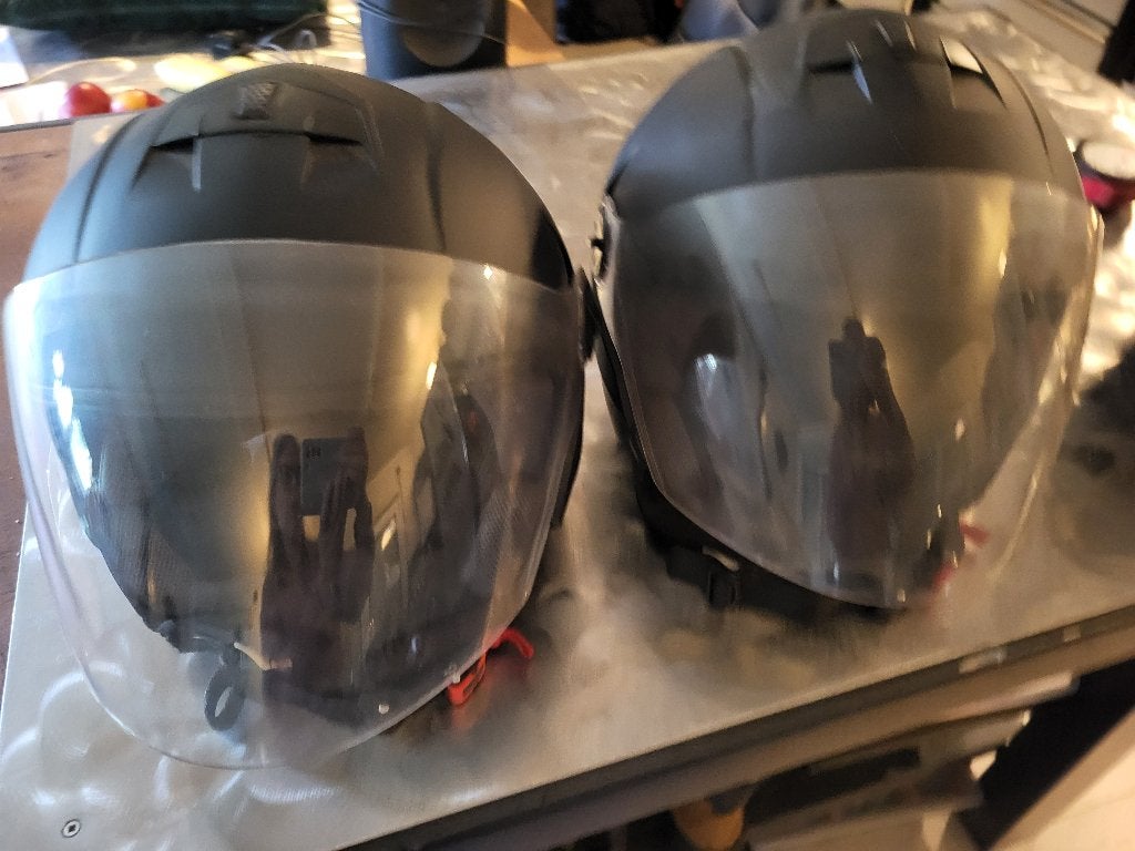 Brommerhelm, Fietsen en Brommers, Ophalen, Gebruikt, Large