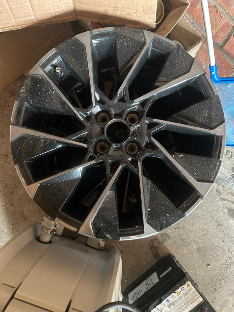 Renault alpina velgen, Auto-onderdelen, Banden en Velgen, Ophalen, 17 inch, Velg(en)