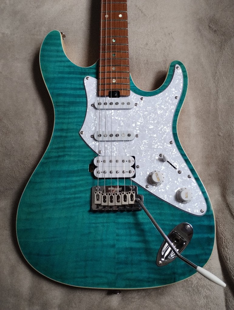 Fullerton Aria Pro II gitaar, Muziek en Instrumenten, Ophalen, Gebruikt, Solid body, Overige merken