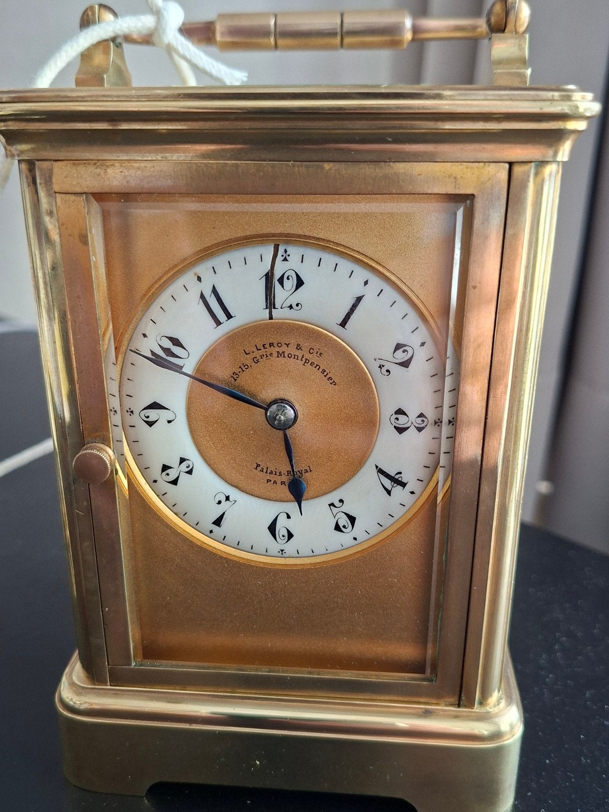 1895 élégante horloge d'officier L.LEROY et Cie, Enlèvement ou Envoi