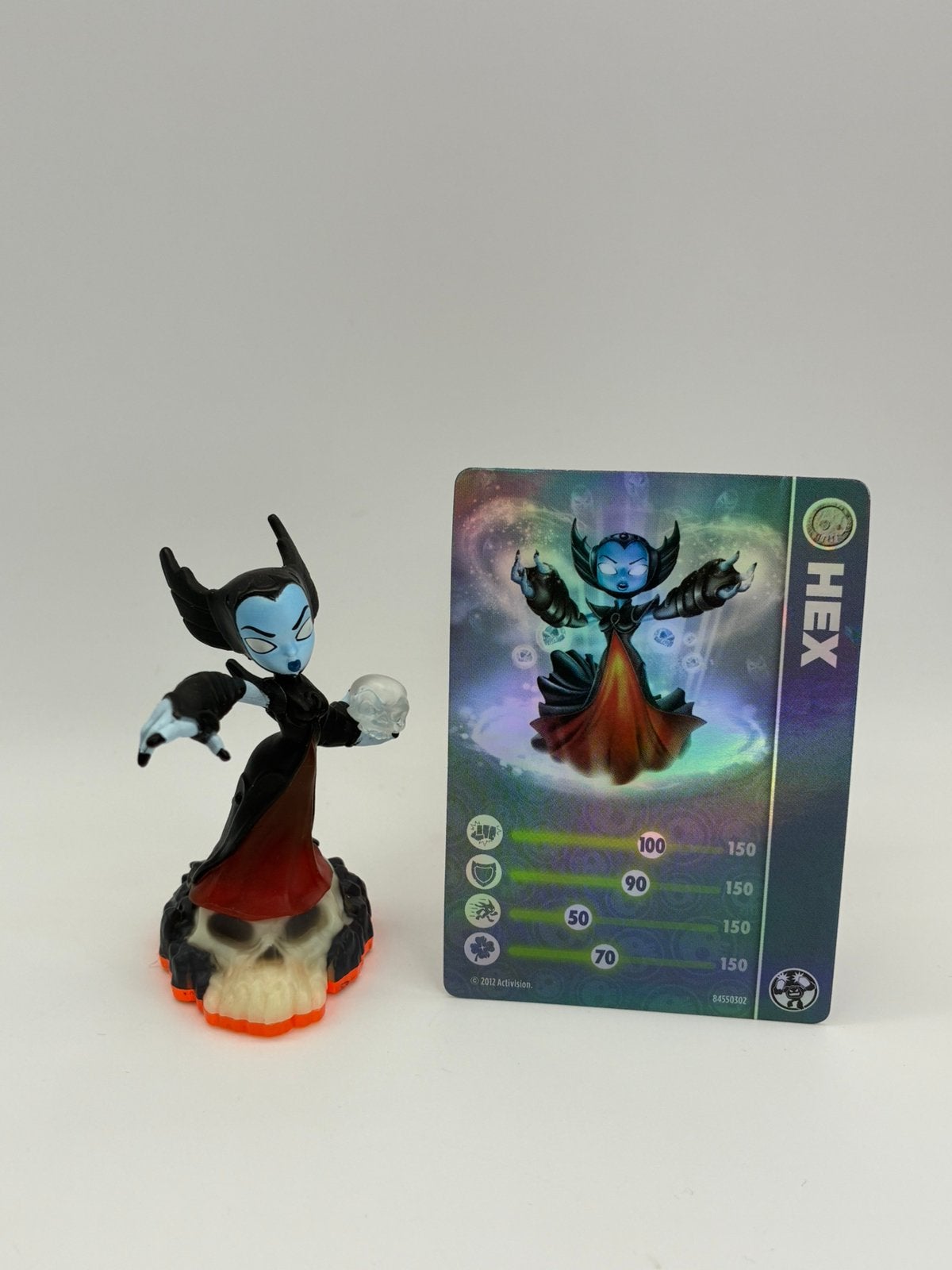 Skylanders Giants Lightcore Hex avec billet, Envoi, Comme neuf