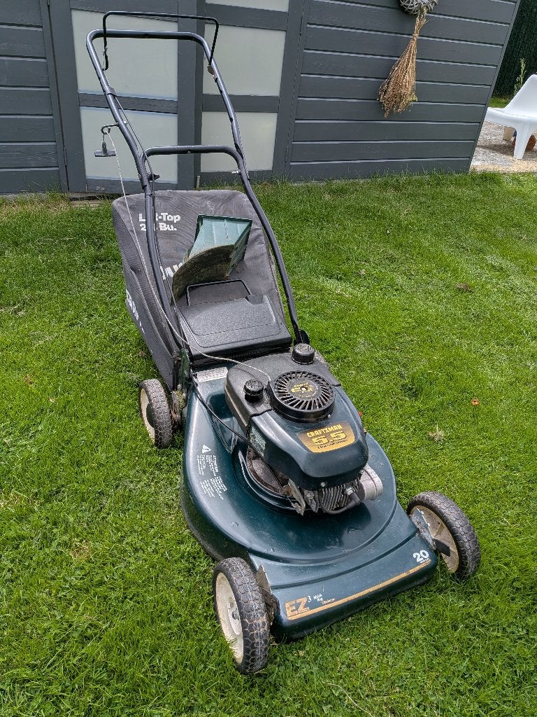 Tondeuse thermique a réparer, Jardin & Terrasse, Tondeuses à gazon, Utilisé, Tondeuses à gazon à essence, 50 cm ou plus, Fonction de mulching