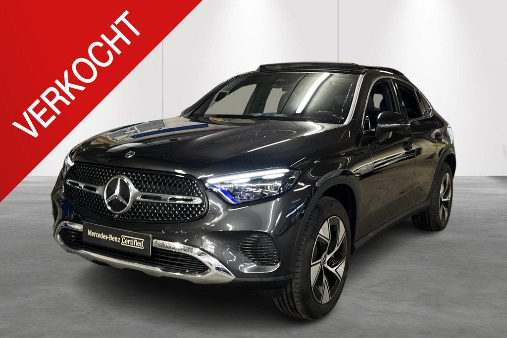 Mercedes-Benz GLC Coupé GLC 300 de 4MATIC Luxury Line, Argent ou Gris, Entreprise, 2000 kg, Hybride rechargeable