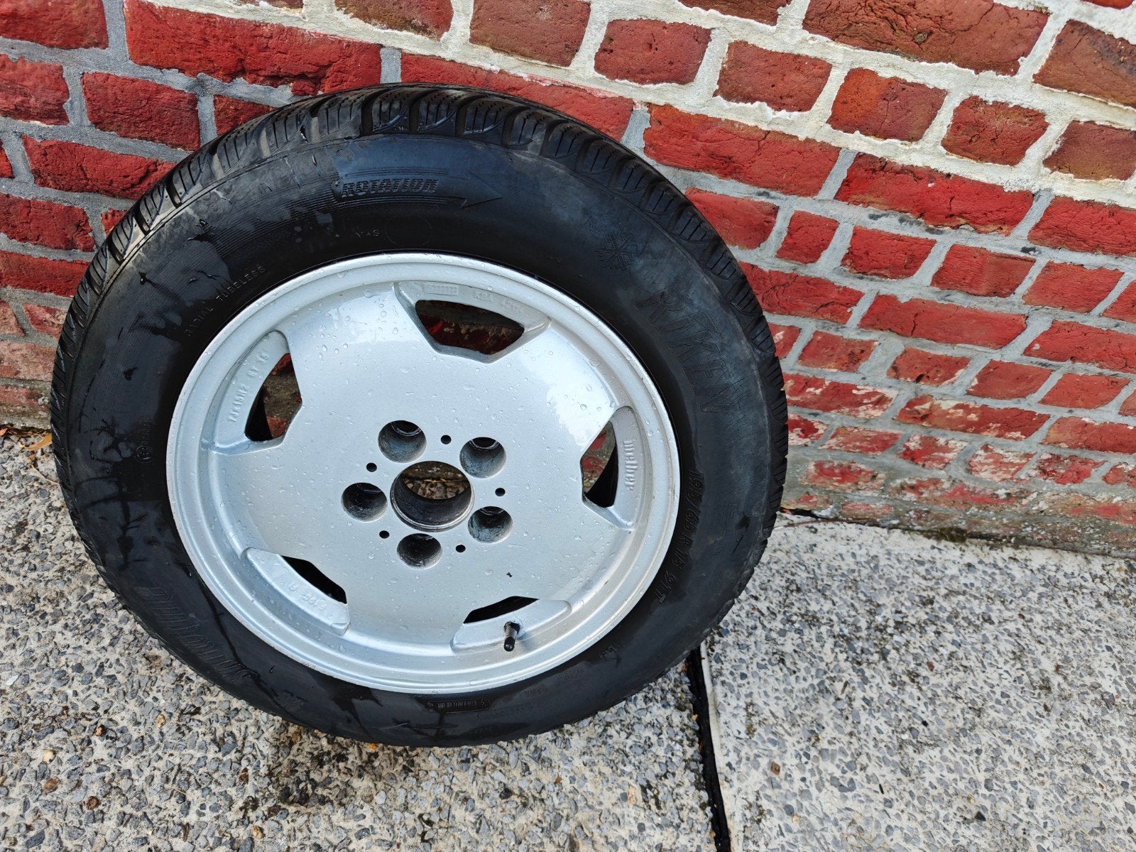 Mercedes w124 w201 velgen 15 inch monoblock amg look 195/65, Enlèvement