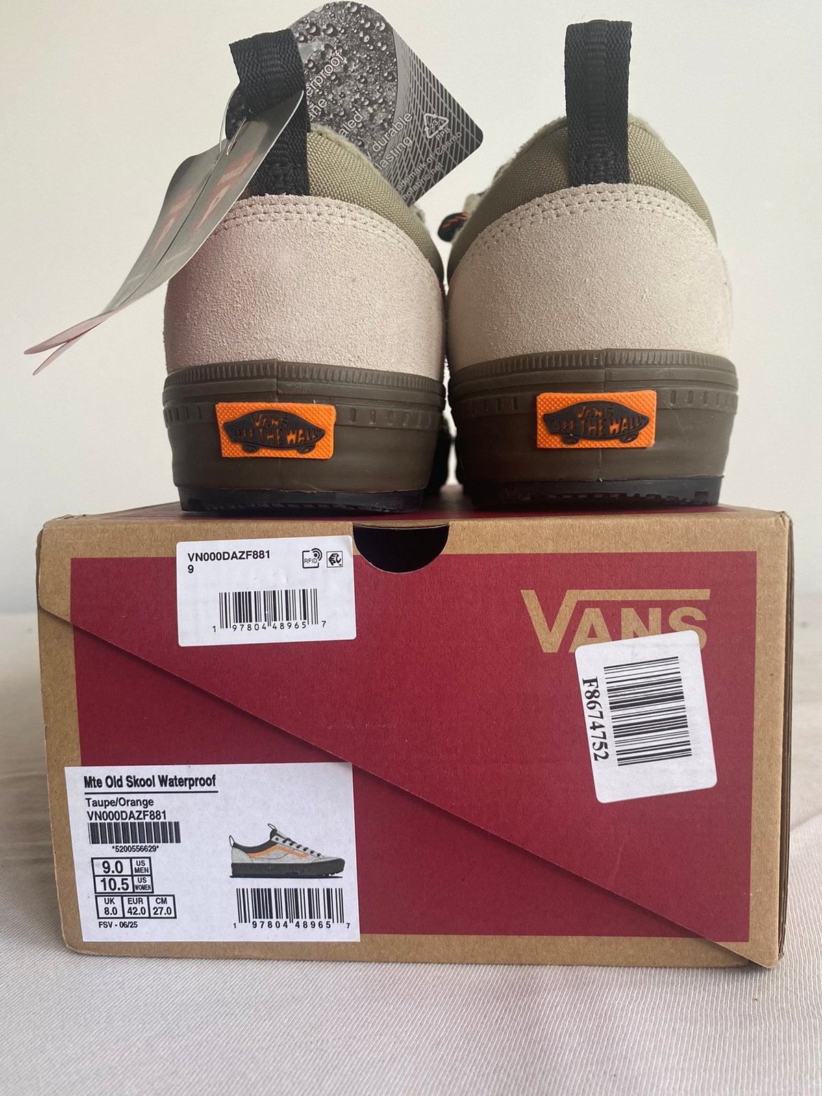 Vans mte oldschool version imperméable isolé, Kinderen en Baby's, Babykleding | Schoentjes en Sokjes, Ophalen, Overige typen, Zo goed als nieuw