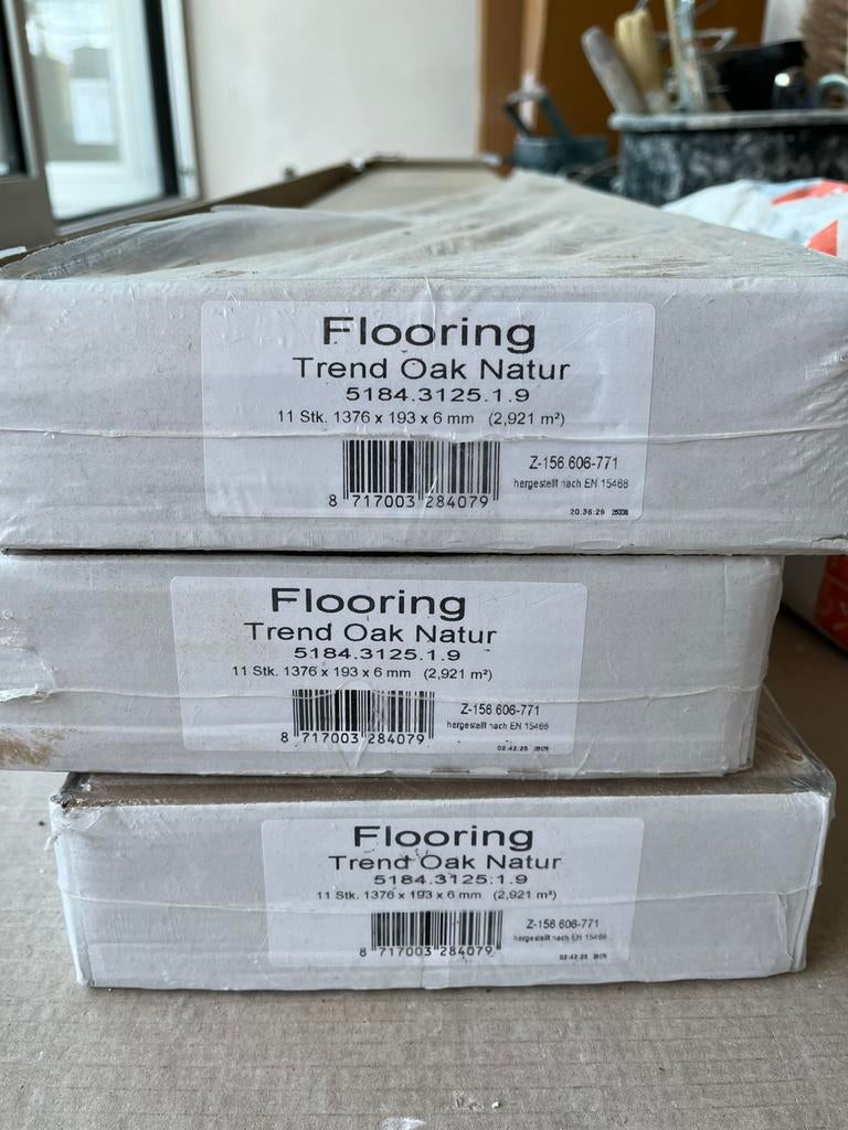 Gamma Laminaat Flooring naturel eiken, Enlèvement, Neuf, Aggloméré