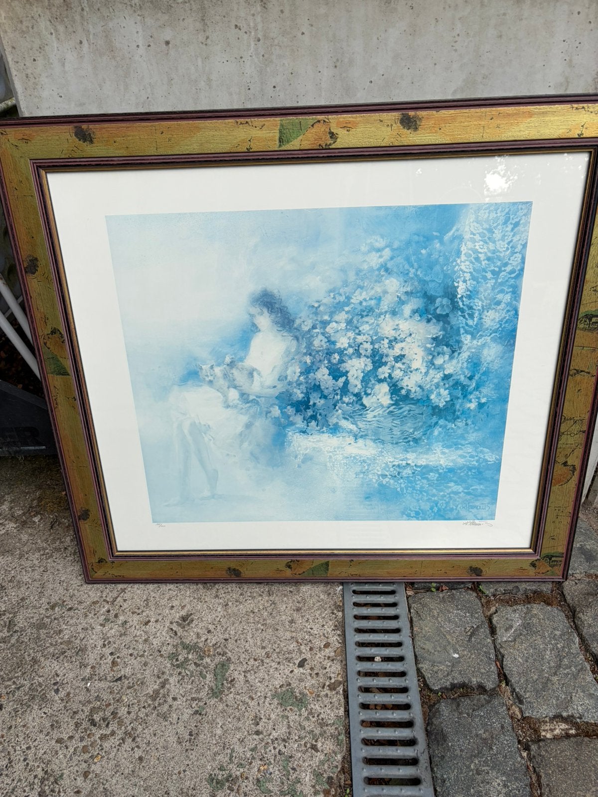 Lithographie de Willem Haenraets numérotée et signée, Numéroté, Enlèvement