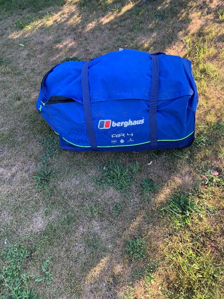 berghaus air 4 tent, Caravans en Kamperen, Ophalen, Nieuw, Tot en met 3
