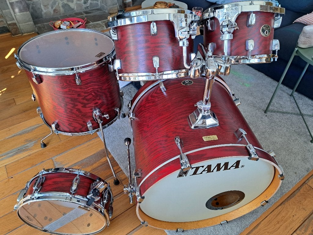 Tama Silverstar - Satijn mahonie essenhout, Muziek en Instrumenten, Ophalen, Gebruikt, Tama