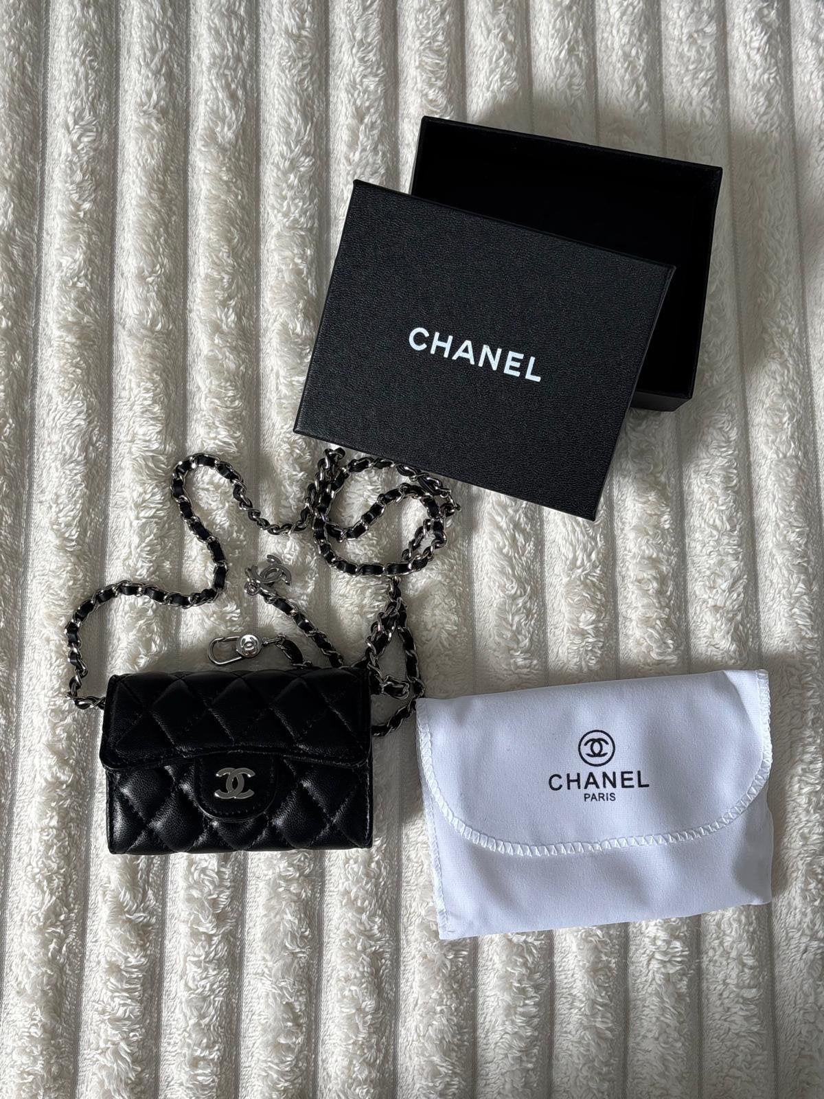 Chanel tasje, Handtassen en Accessoires, Tassen | Damestassen, Verzenden, Nieuw, Zwart, Overige typen