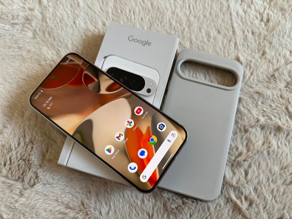 Google Pixel 9 Pro XL 128GB – Nieuwstaat | 100% Batterij, Telecommunicatie, Ophalen of Verzenden, Zo goed als nieuw, Zonder abonnement