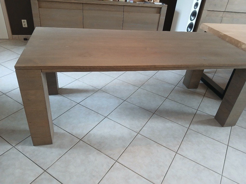 eettafel, Huis en Inrichting, Modern/landelijk, 200 cm of meer, 50 tot 100 cm, Zo goed als nieuw