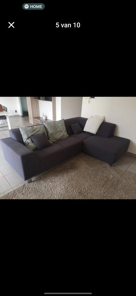 Hoekbank Rimini Leen Bakker, Ophalen, Zo goed als nieuw, 75 tot 100 cm, 125 cm of meer