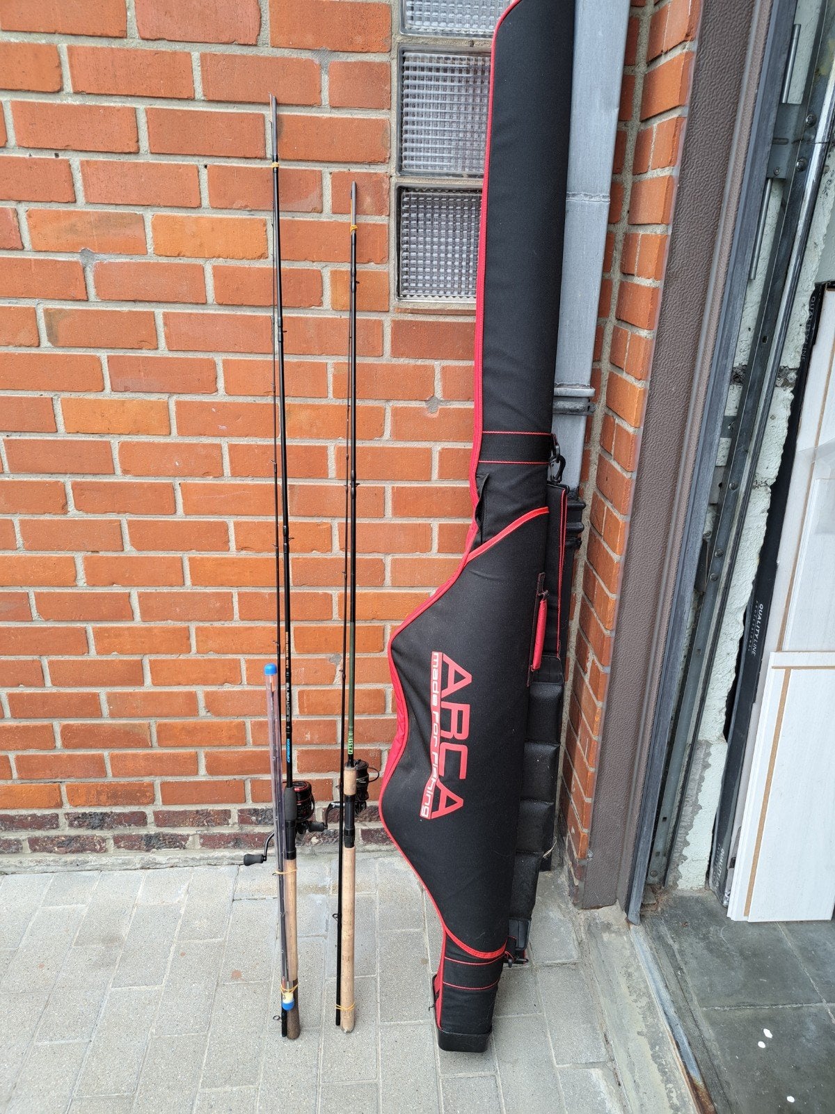 2 feeders + foudraal, Watersport en Boten, Ophalen