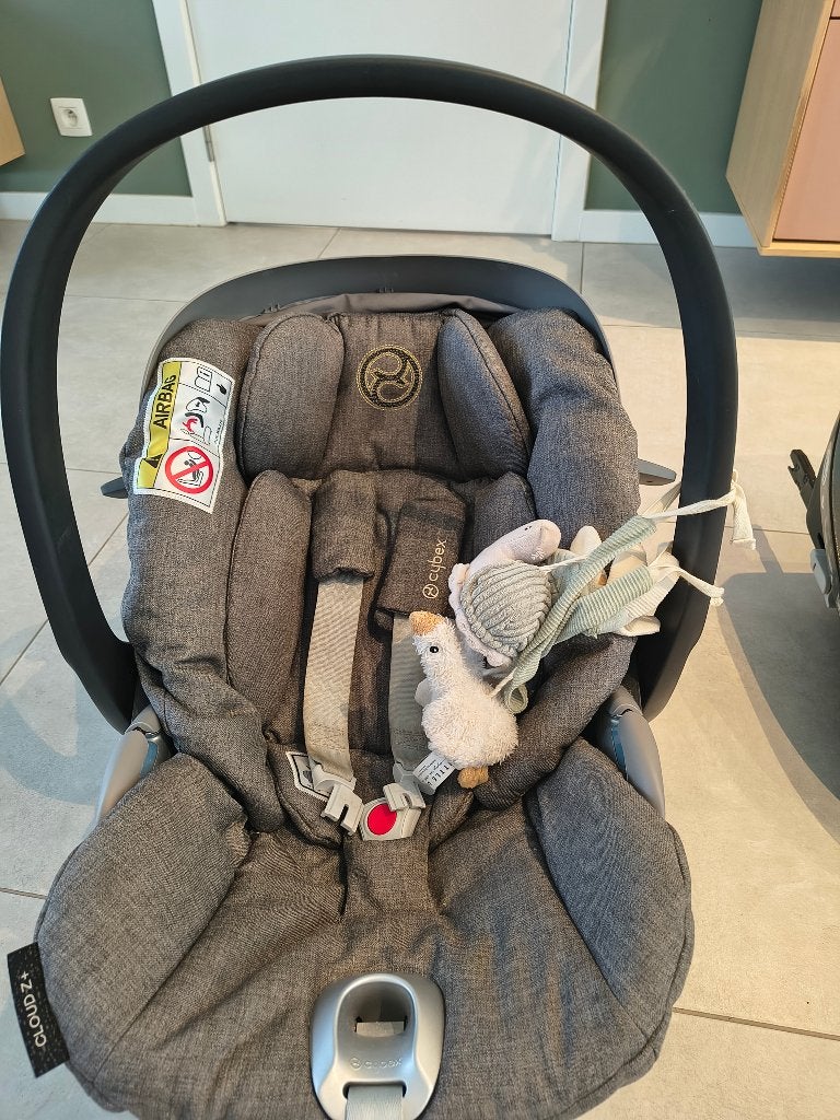 autostoel cybex cloud z i-size + platform, Protection latérale, Enlèvement, Utilisé, Isofix