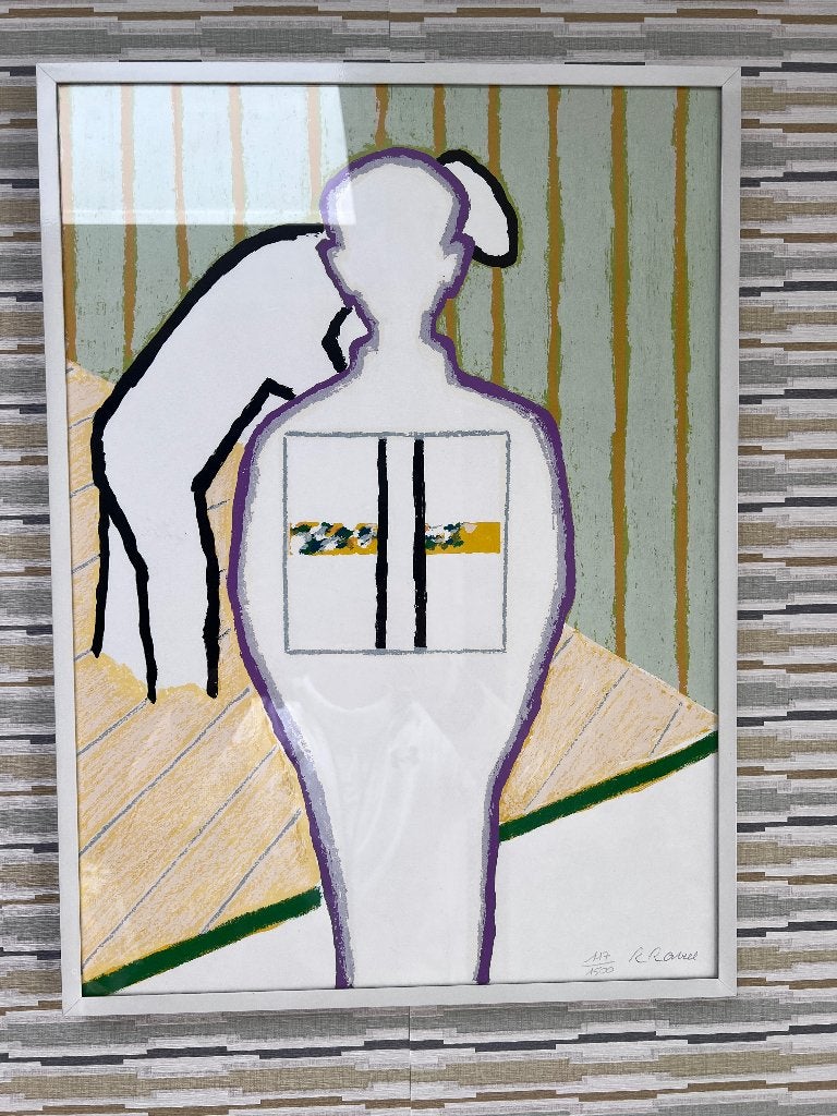 Roger Raveel – Originele Zeefdruk - Handgesigneerd, Ophalen