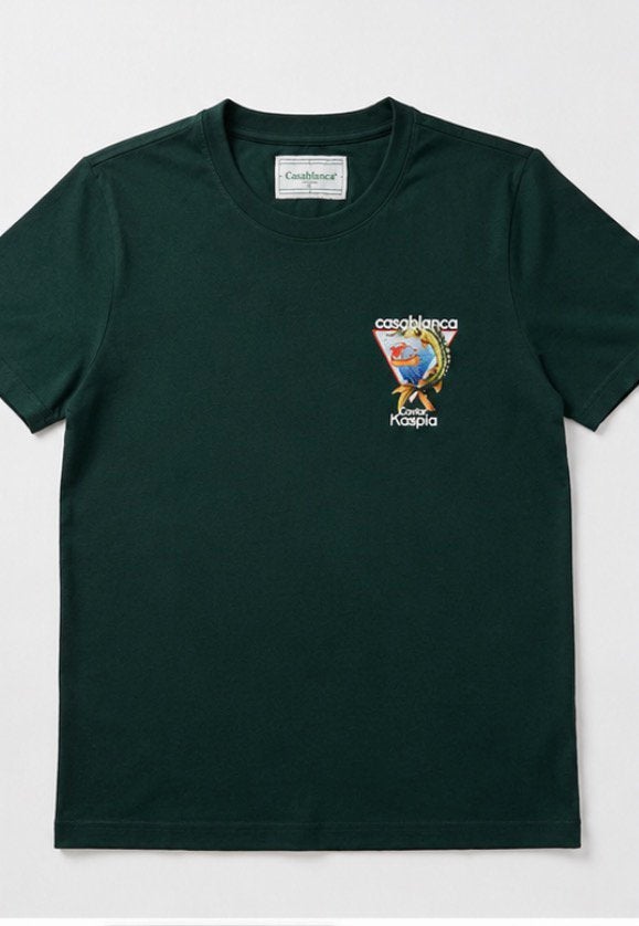 Casablanca t-shirt, Enlèvement, Comme neuf, Taille 46 (S) ou plus petite, Vert