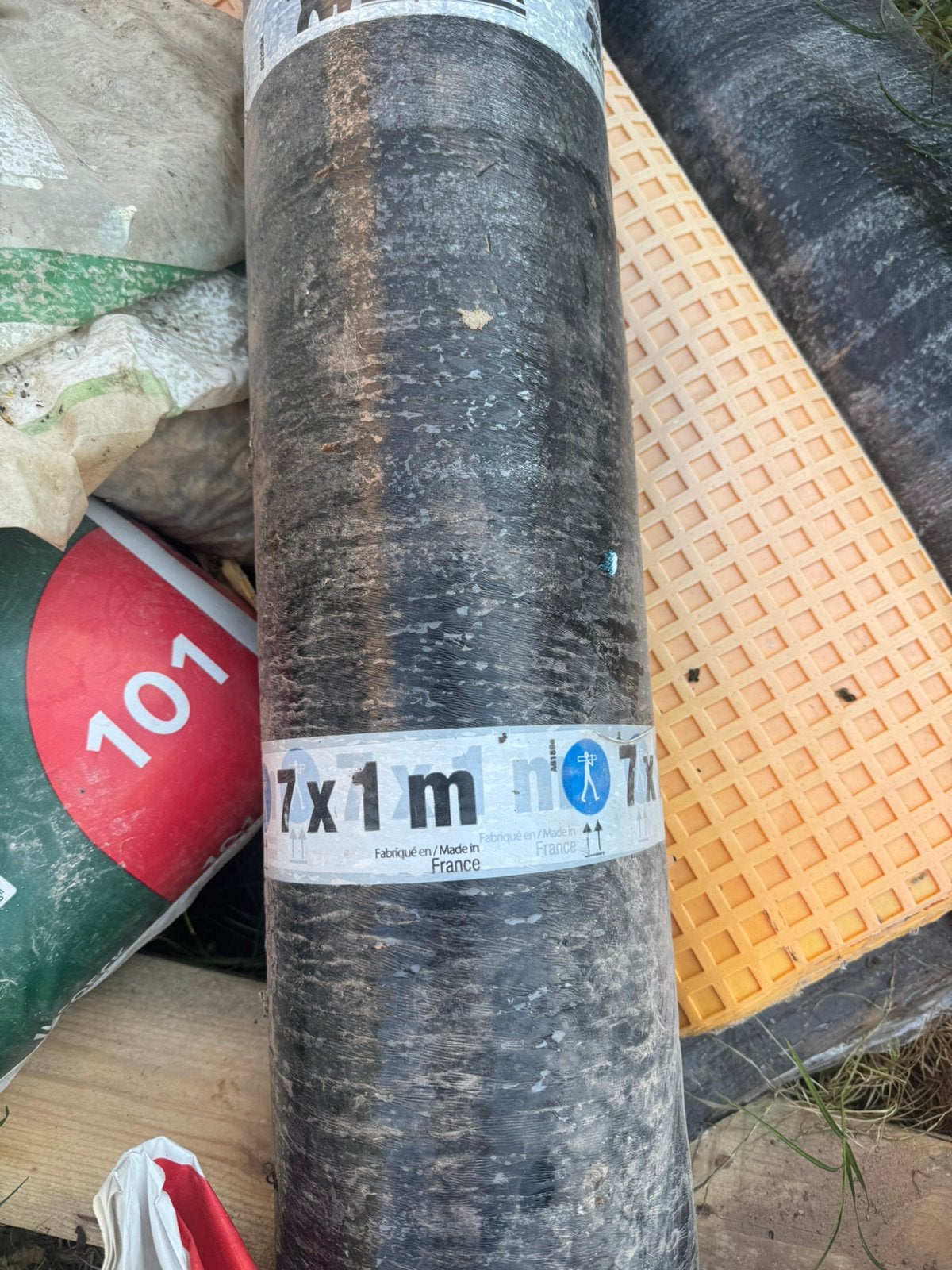 Nieuw roofing alu soprema, Ophalen, Zo goed als nieuw