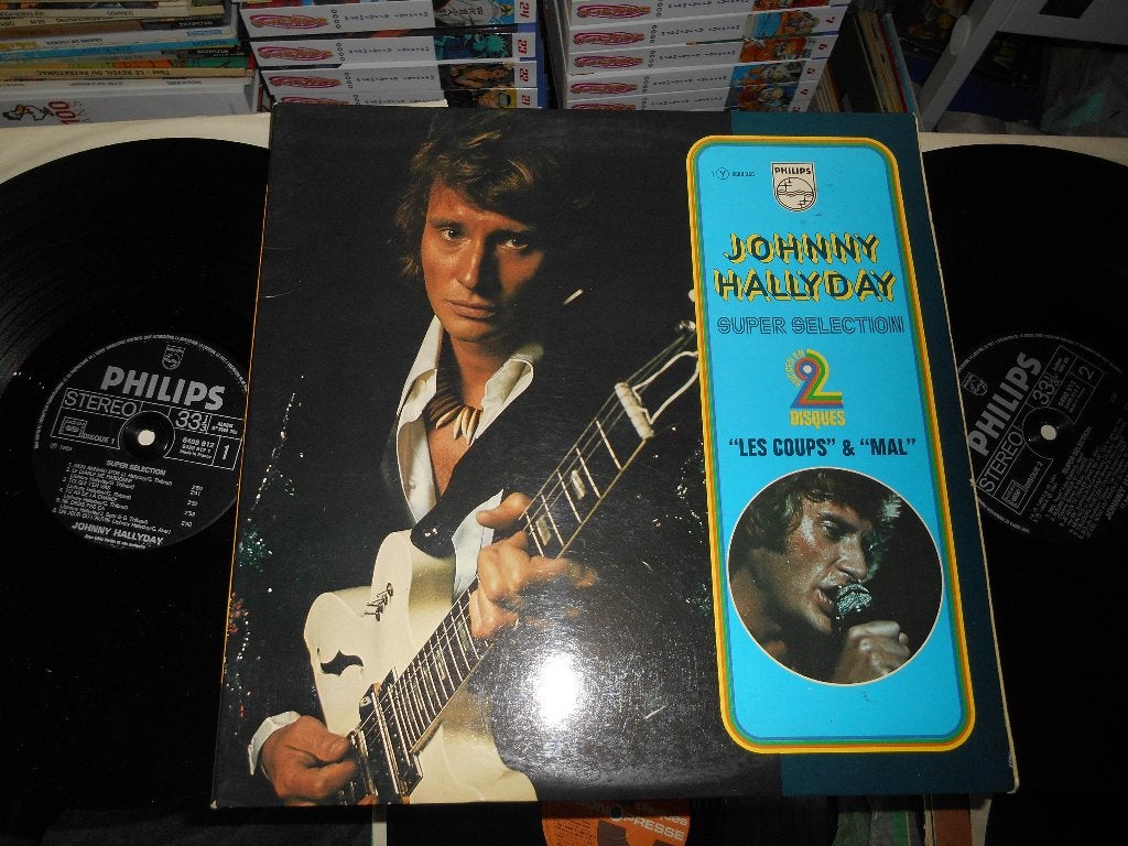 Johnny Hallyday double LP, Double LP, Enlèvement ou Envoi