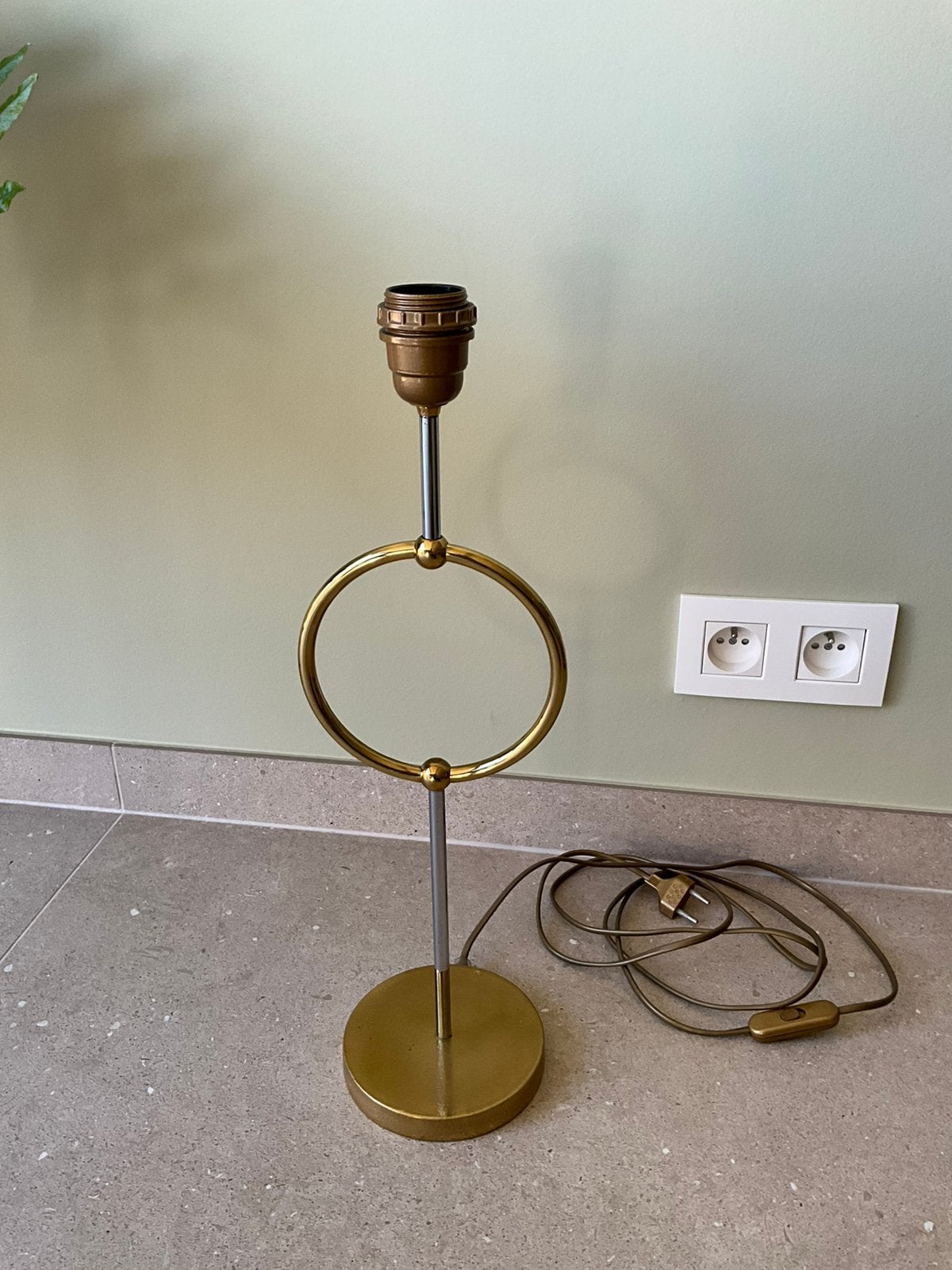 lampe de table, Maison & Meubles, Doré, Enlèvement, Source lumineuse incluse, Lampe d'ambiance