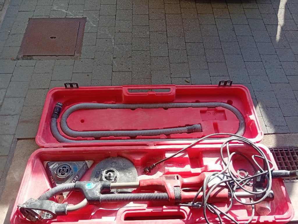 Ponceuse Giraffe Flex WST 700 Bobine grillé, Bricolage & Construction, Enlèvement, Utilisé, 600 à 1200 watts, Ponceuse à bande