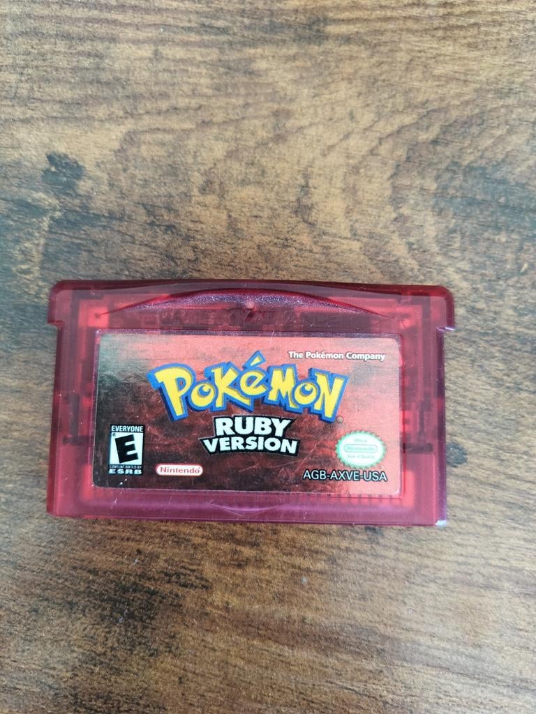 Pokémon Ruby, Enlèvement ou Envoi, 1 joueur, À partir de 7 ans, Aventure et Action