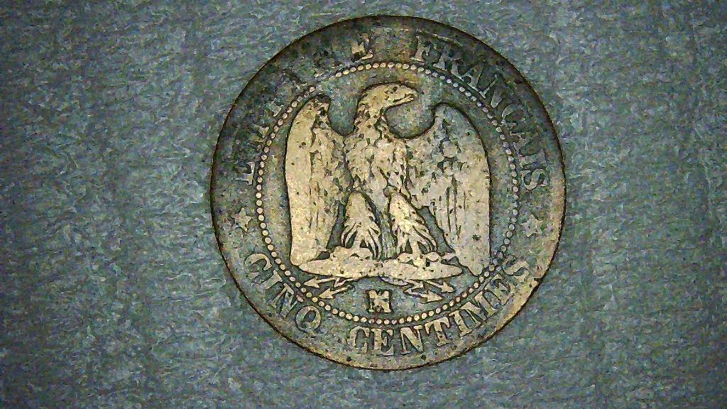5 centimes Napoléon III 1853 MA Tête nue, Enlèvement ou Envoi, France