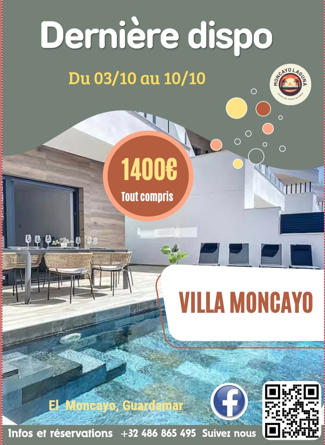 Villa Moncayo location Costa Blanca, Vacances, Piscine, Costa Blanca, Appartement, 2 chambres