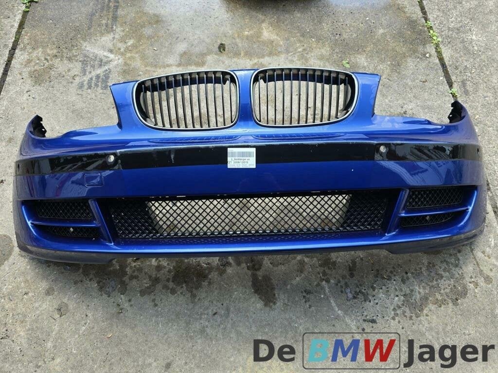 Voorbumper montegoblau A51 BMW 1-serie E82 E88 51110036653, Utilisé, BMW, Enlèvement ou Envoi, Pare-chocs