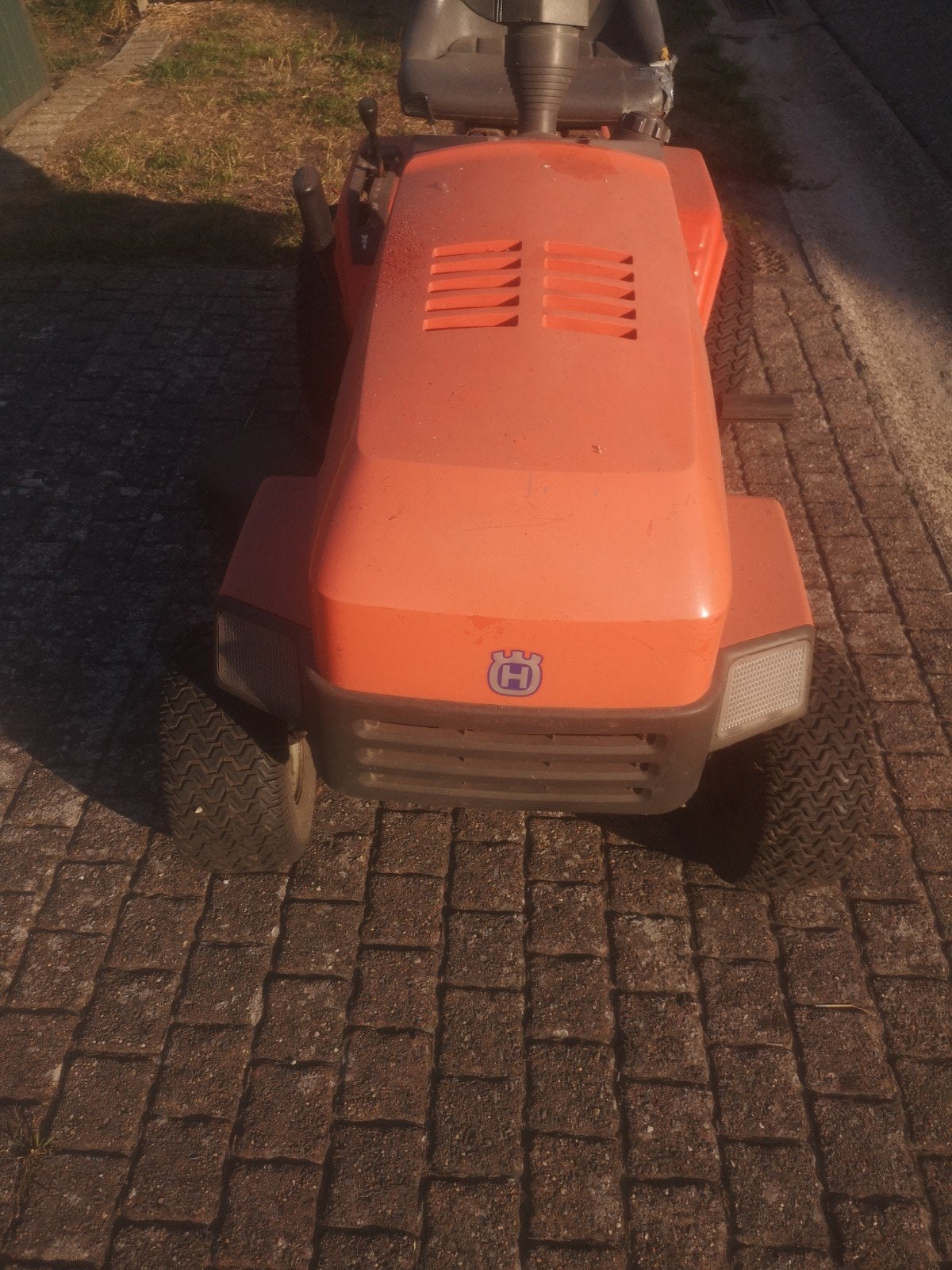 zitmaaier, Tuin en Terras, Ophalen, Gebruikt, Husqvarna, Elektrische starter