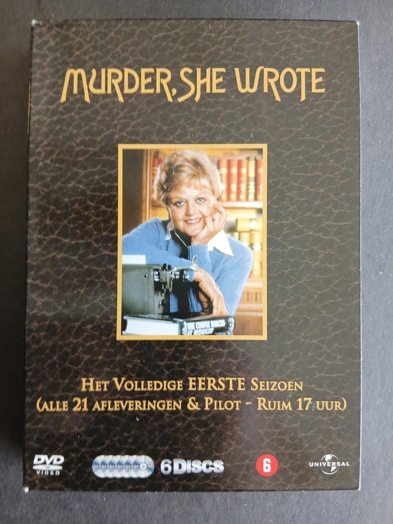 Murder, she wrote (seizoen 1) Angela Lansbury, Cd's en Dvd's, Vanaf 6 jaar, Ophalen of Verzenden, Zo goed als nieuw, Thriller