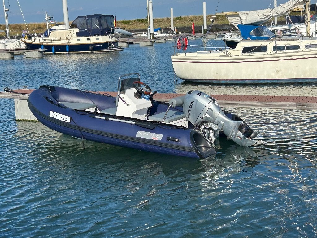 Ribboot, 4 m, Zo goed als nieuw, 2 m, 50 pk