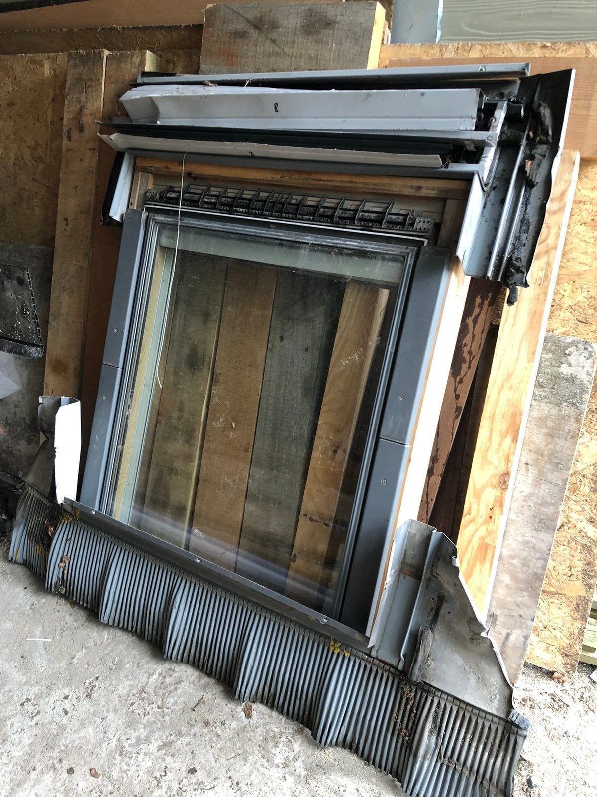 Oude velux m04, 78x98, Ophalen, Gebruikt, Minder dan 80 cm, 80 tot 120 cm