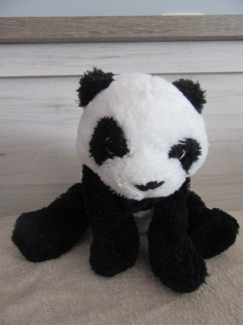 Knuffelbeer - Panda - Pandabeer - wit/zwart - pluche, Kinderen en Baby's, Gebruikt, Overige merken, Overige karakters, Beer