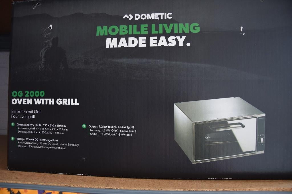Nieuwe Dometic OG2000 inbouwoven/grill - Plaatsing mogelijk, Ophalen, Nieuw