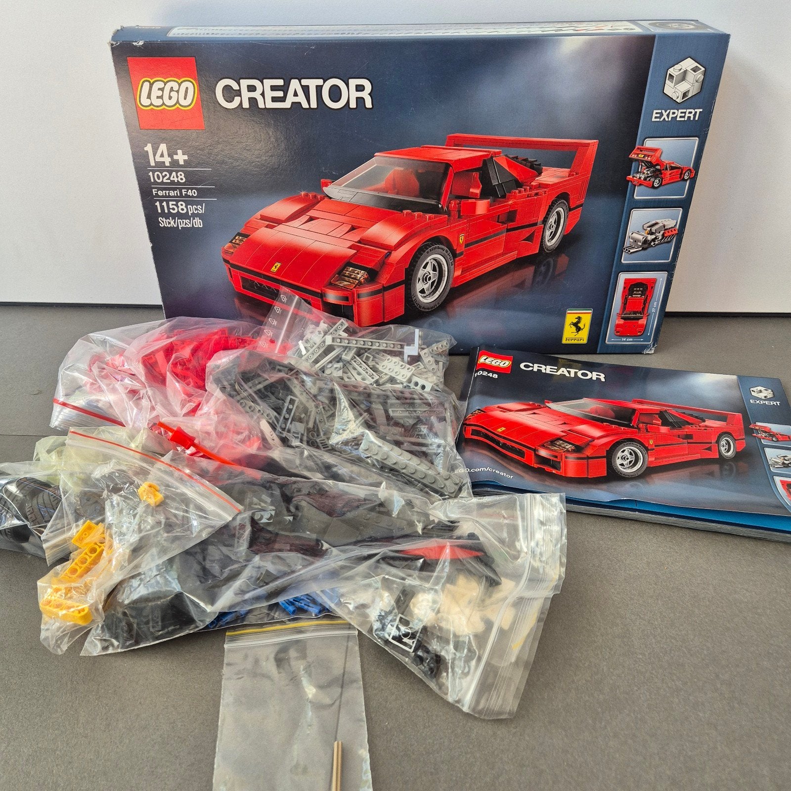 lego 10248 Ferrari F40, Enlèvement ou Envoi